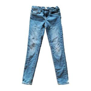 Levis 710 Jeans Girls Youth Size Blue Denim Super Skinny Leg Medium Wash Size 8